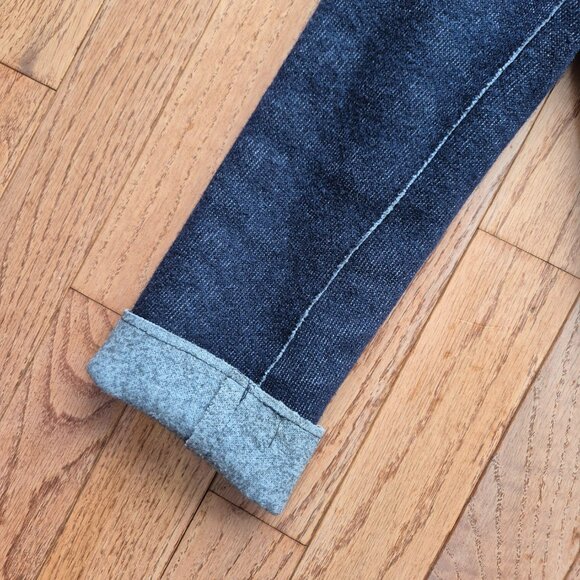 Puella Denim Look Knit Jacket Blazer Coat S/M - Picture 4 of 14